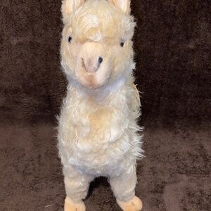 Hansa llama lady stuffed animal